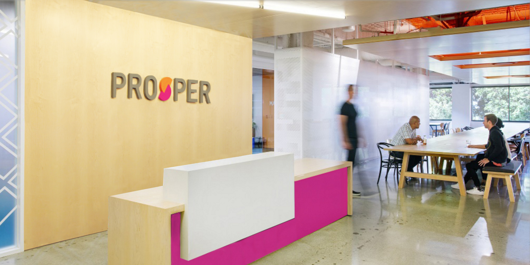 Prosper signage entrance