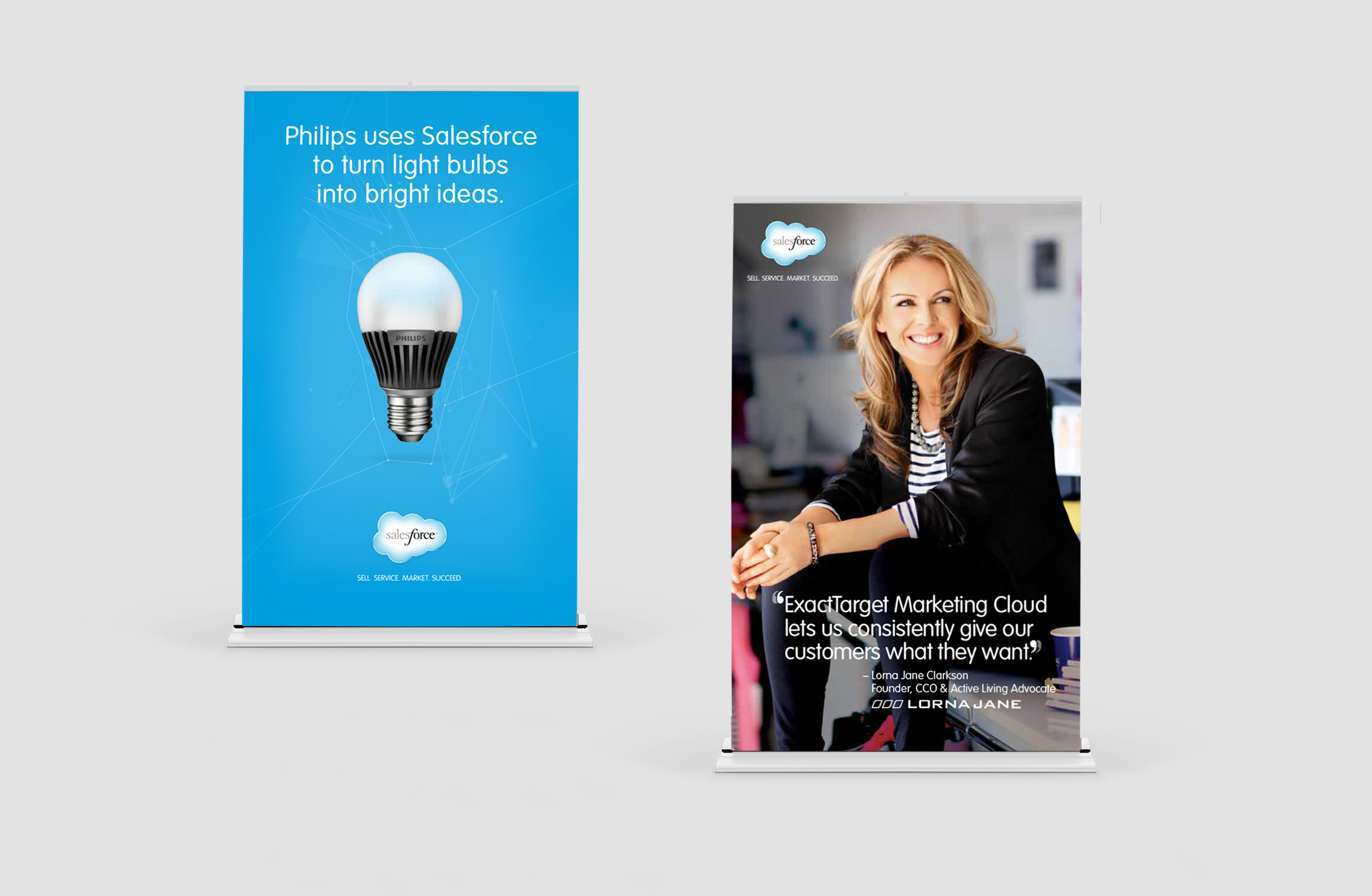 Dreamforce banner standing