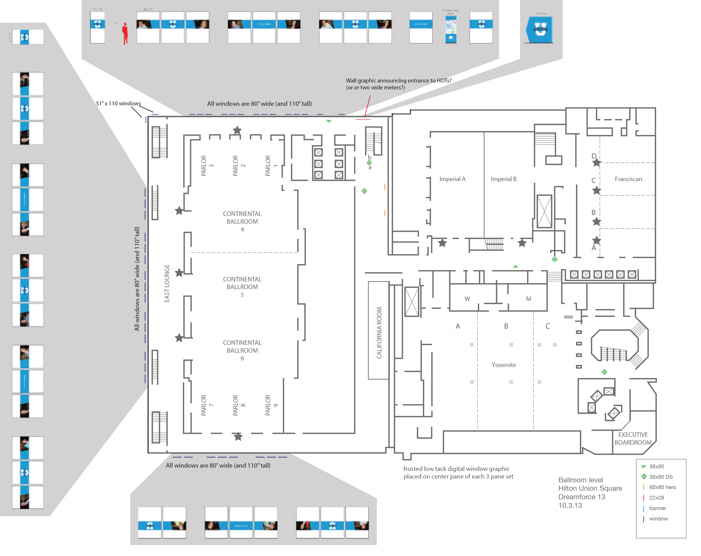 Salesforce Hilton interior