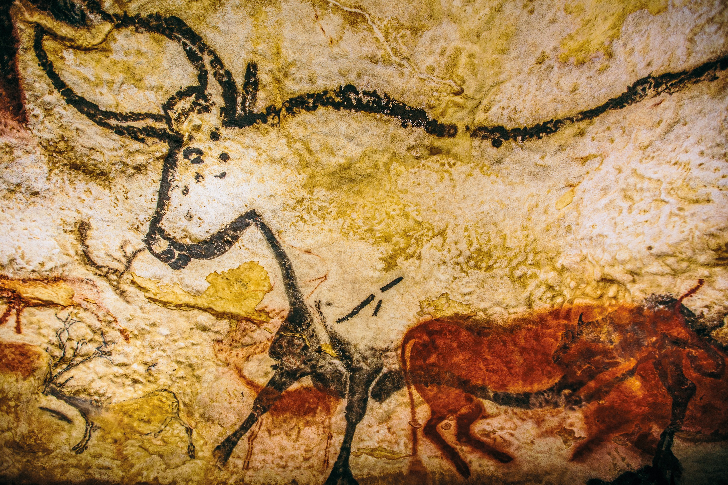 Lascaux cave painting, France, 17,000 to 20,000 years old